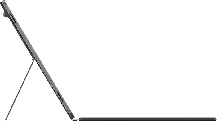 Samsung Galaxy Tab S10 Ultra/S9 Ultra Keyboard Cover AZERTY Black left side