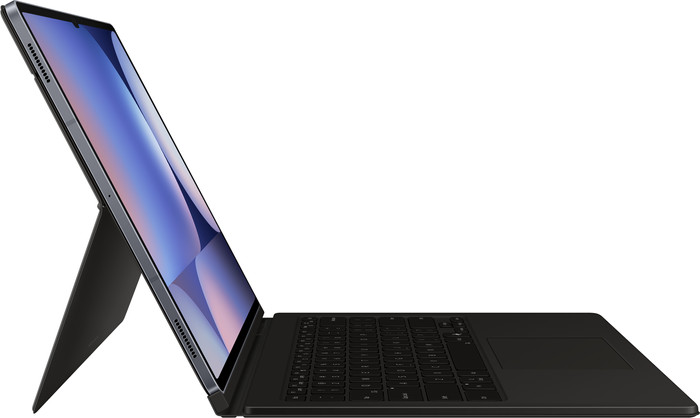 Samsung Galaxy Tab S10 Ultra/S9 Ultra Keyboard Cover AZERTY Black right side