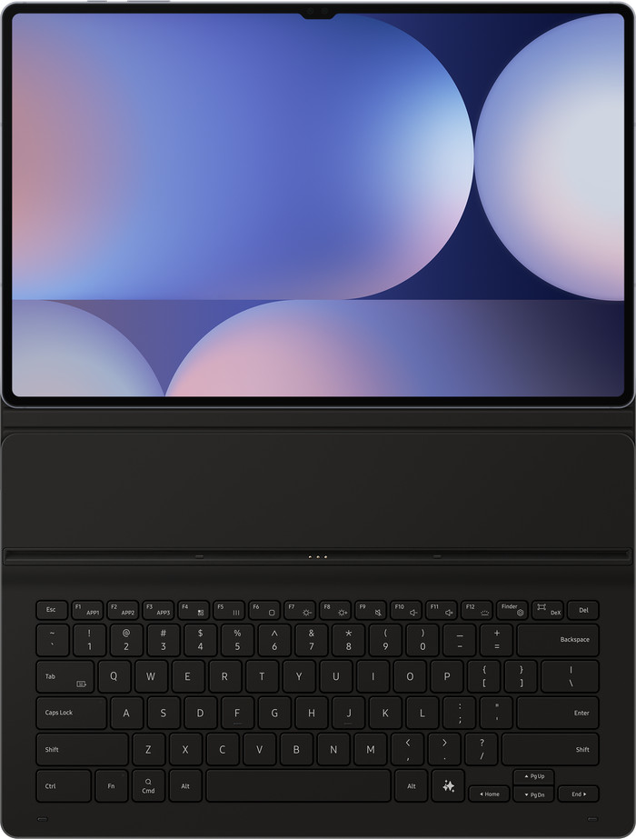 Samsung Galaxy Tab S10 Ultra 14.6 inches 1TB WiFi Gray + Keyboard Cover AZERTY top