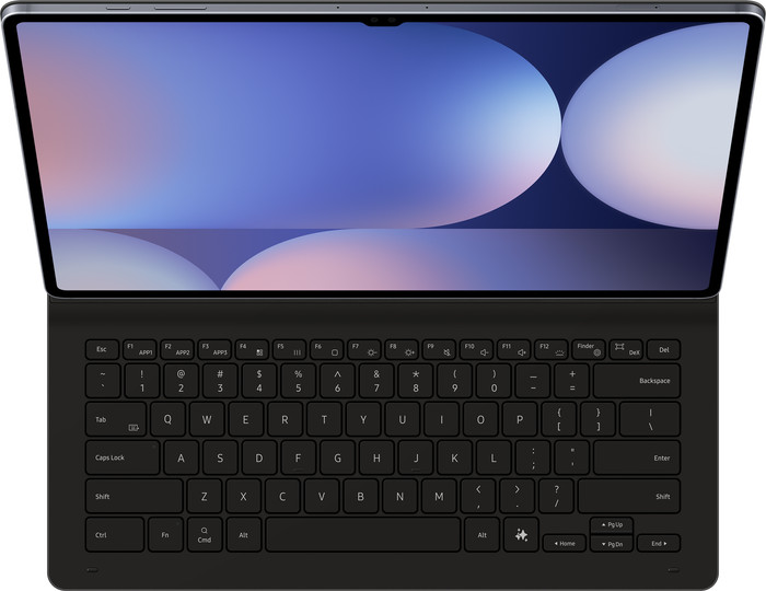 Samsung Galaxy Tab S10 Ultra 14.6 inches 1TB WiFi Gray + Keyboard Cover AZERTY top