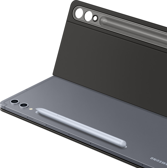 Samsung Galaxy Tab S10 Plus / S9 Plus / S9 FE Plus Slim Toetsenbord Hoes QWERTY Zwart detail