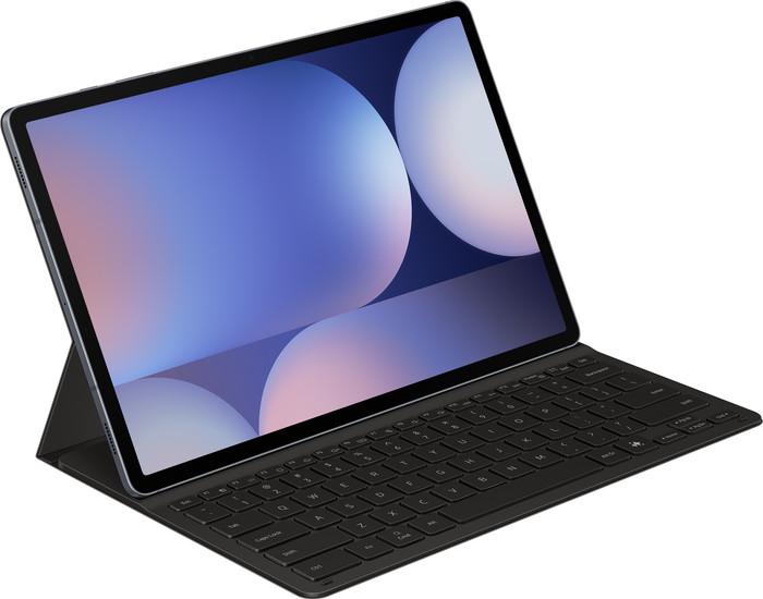 Samsung Galaxy Tab S10 Plus / S9 Plus / S9 FE Plus Slim Toetsenbord Hoes QWERTY Zwart linkerkant