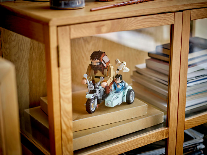 LEGO Harry Potter Hagrid & Harry's Motorcycle Ride 76443 product in use