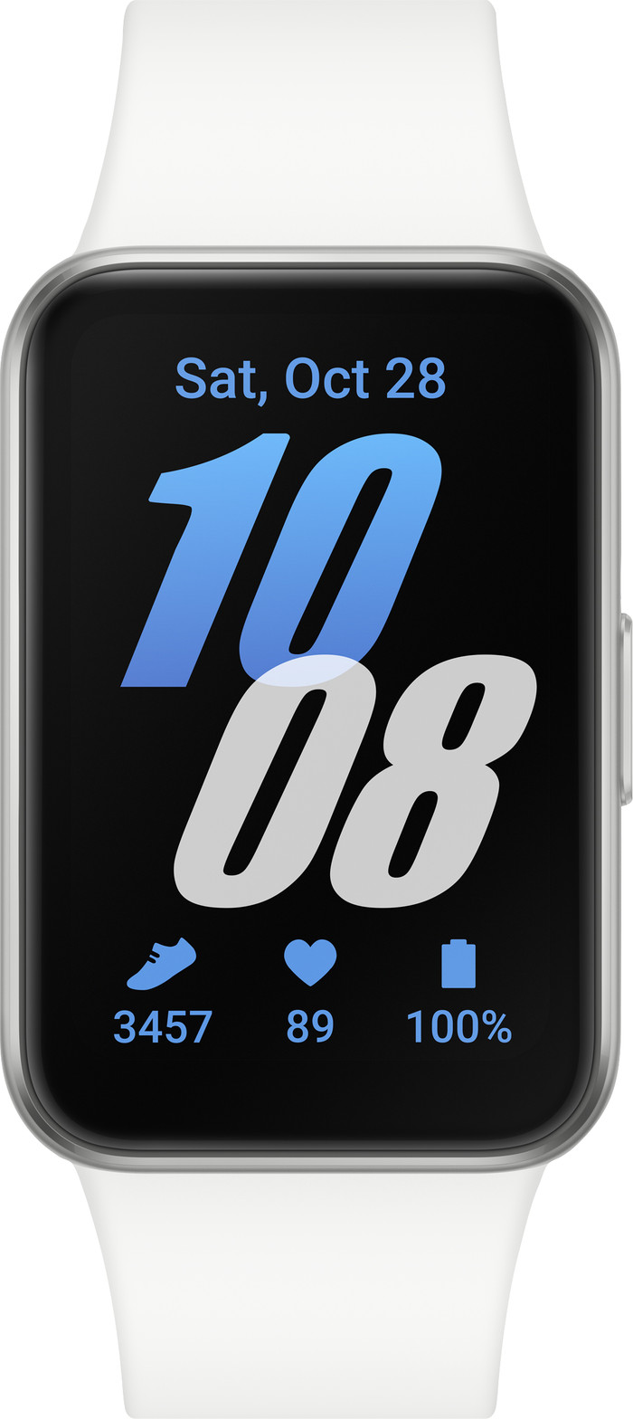 Samsung Galaxy Fit 3 Zilver voorkant