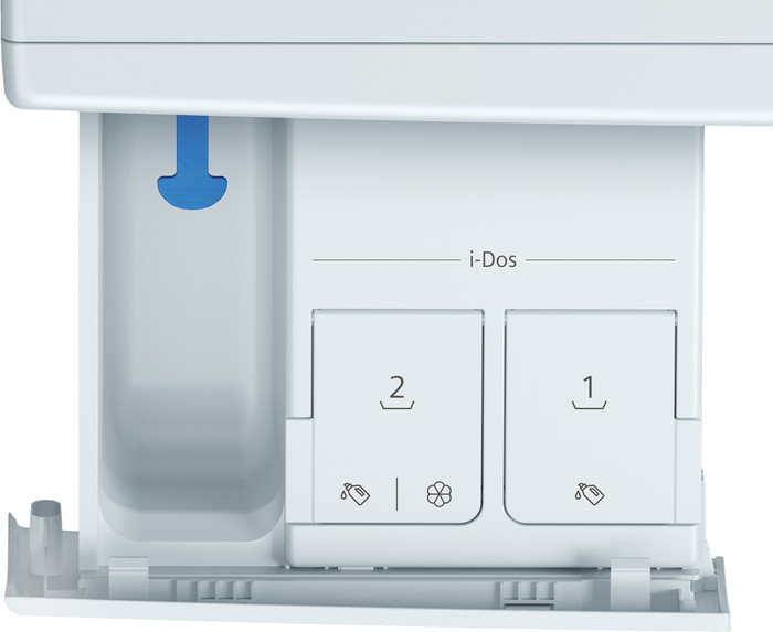 Siemens WG56B2ACNL IntelligentDosing + Siemens WQ46B2D5NL detail