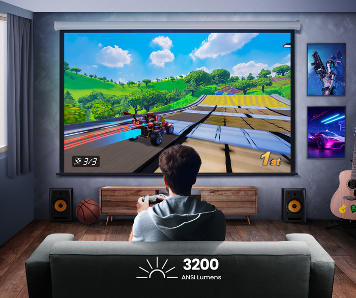 BenQ TK710STi product in gebruik