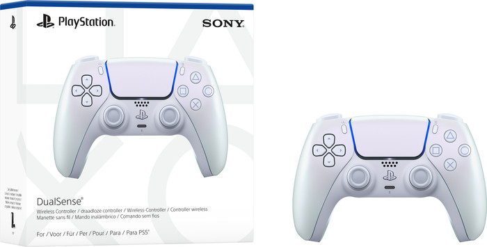 PlayStation 5 DualSense Draadloze Controller Chroma Pearl verpakking