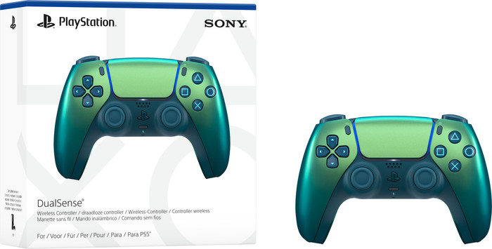 PlayStation 5 DualSense Wireless Controller Chroma Teal packaging