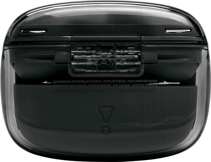 JBL Tune Beam 2 Ghost Zwart achterkant