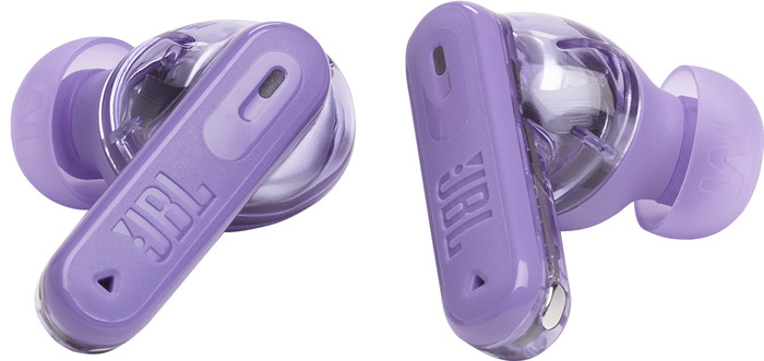 JBL Tune Beam 2 Ghost Lila detail