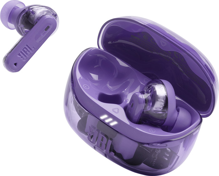 JBL Tune Beam 2 Ghost Lila vorne