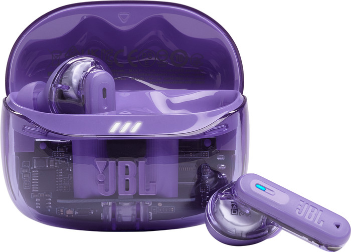 JBL Tune Beam 2 Ghost Lila vorne