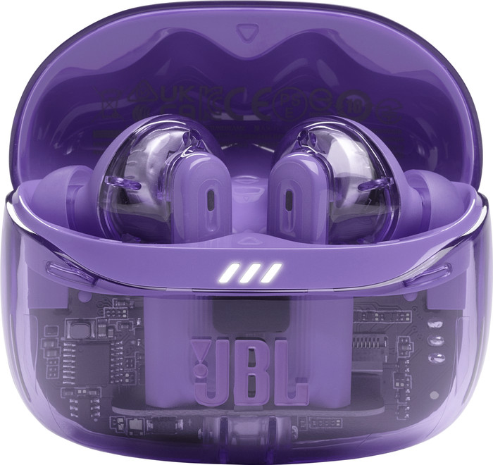 JBL Tune Beam 2 Ghost Lila vorne