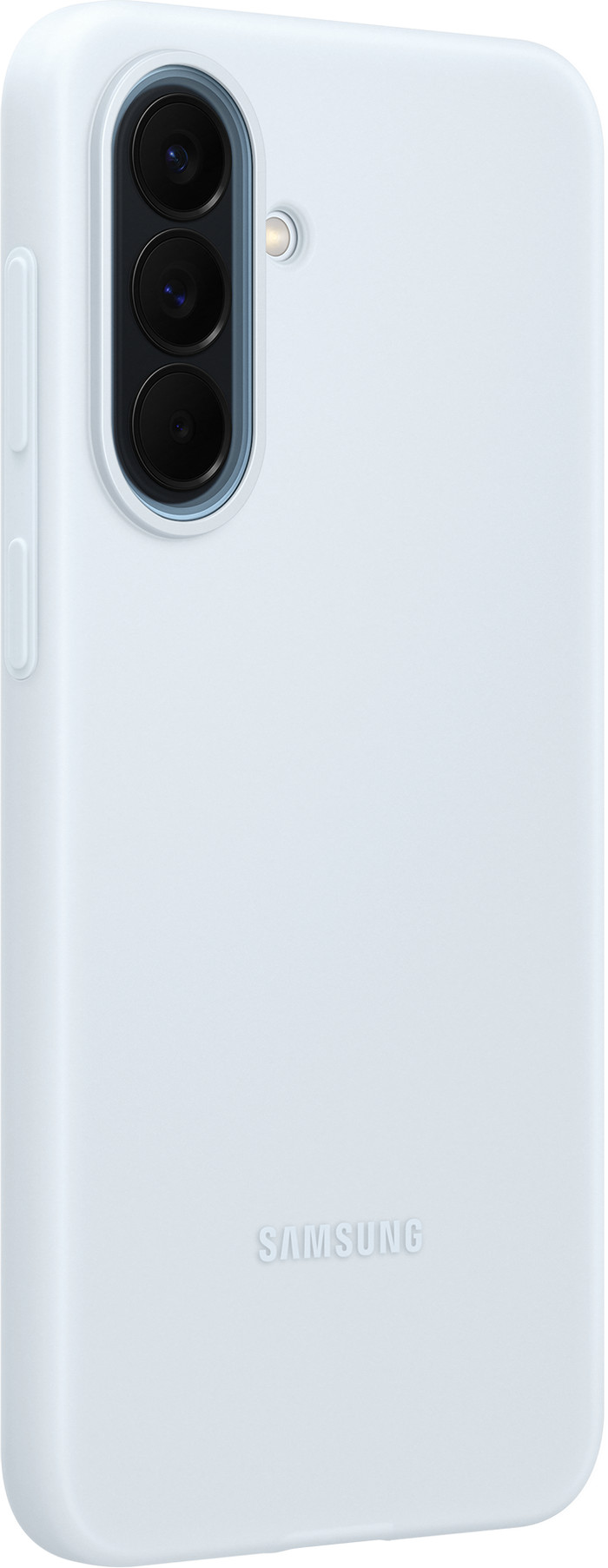 Samsung Galaxy A57 Silicone Back Cover White right side