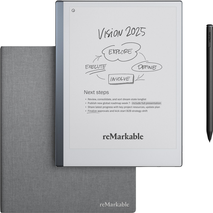 reMarkable 2 with Book Case Gray | Coolblue | Digital notepads