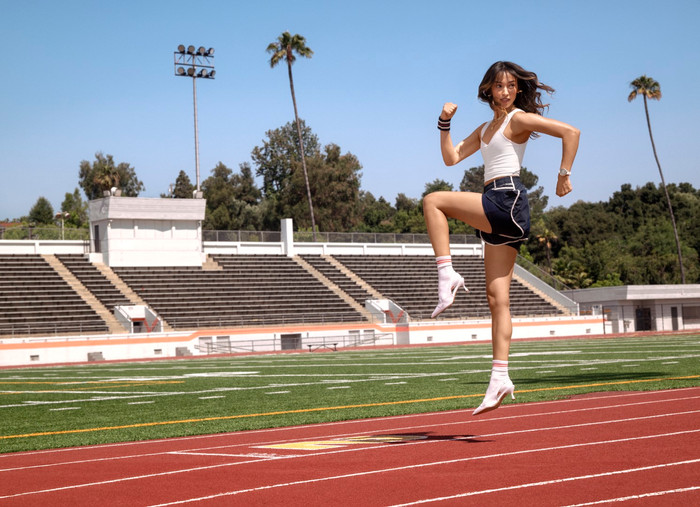 Garmin Lily 2 Active Goud product in gebruik