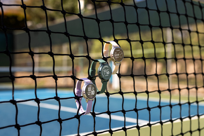 Garmin Lily 2 Active Goud product in gebruik