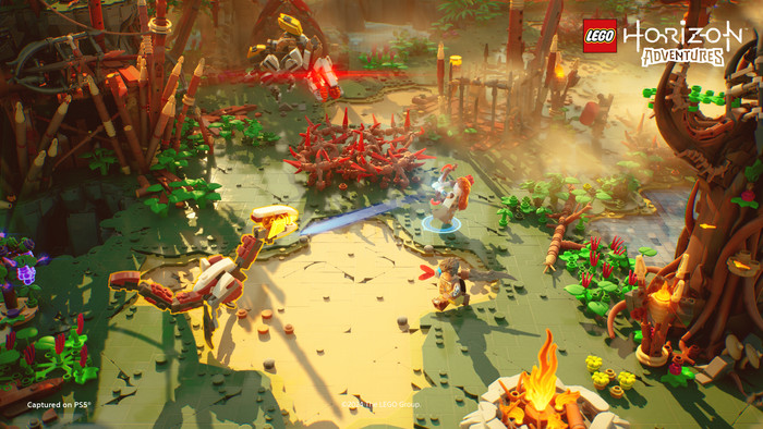 LEGO Horizon Adventures PS5 product in gebruik