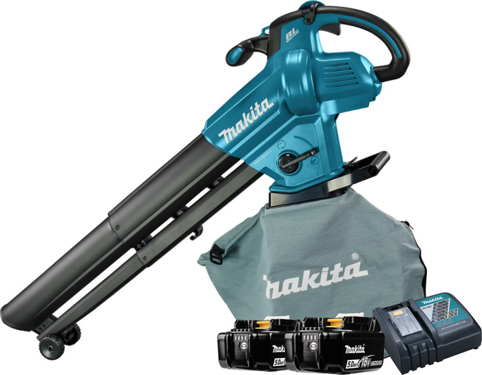 Makita DUB187Z 18V 5.0Ah Battery (2x) Starter Kit Main Image