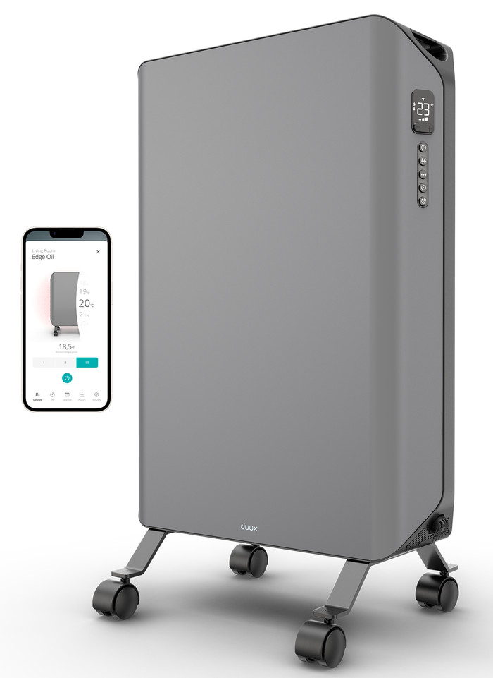 Duux Edge Olie Radiator 2000W Grijs visual leverancier