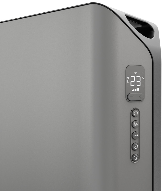 Duux Edge Olie Radiator 2000W Grijs detail