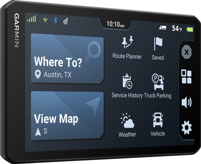Garmin Dezl LGV720 Truck Europa + Zuid-Afrika linkerkant