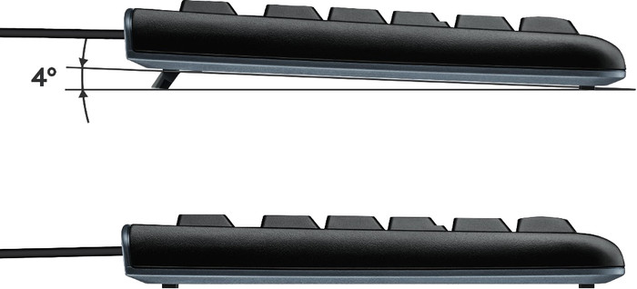 Logitech K120 Wired Keyboard AZERTY detail