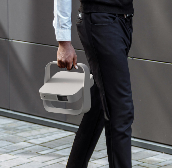 XGIMI Elfin Flip product in gebruik
