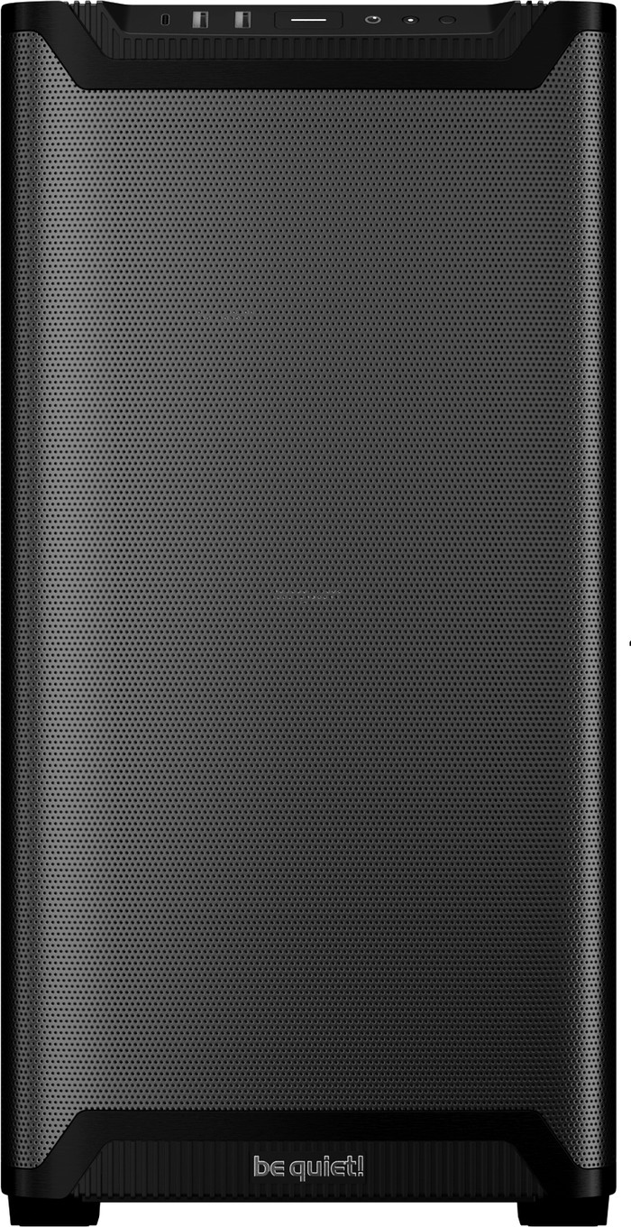 be quiet! PURE BASE 501 Airflow Window Zwart voorkant