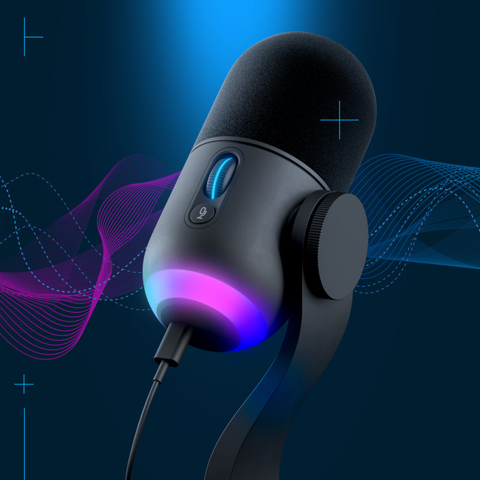 Logitech G Yeticaster GX Dynamic RGB LIGHTSYNC visual supplier