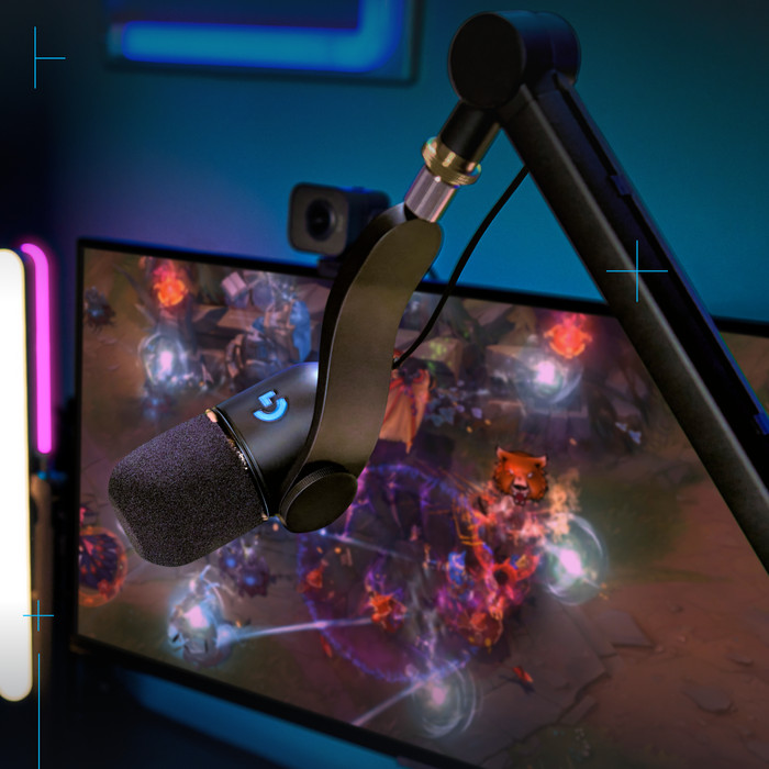 Logitech G Yeticaster GX Dynamic RGB LIGHTSYNC visual supplier