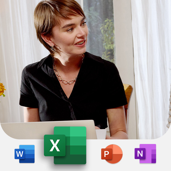 Microsoft Office Familie 2024 FR product in use