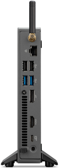 Acer Veriton N2590G Mini PC I5416 achterkant