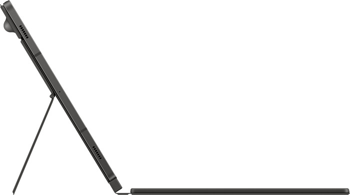 Samsung Galaxy Tab S9/S9 FE/S10 FE Toetsenbord Hoes QWERTY Zwart linkerkant
