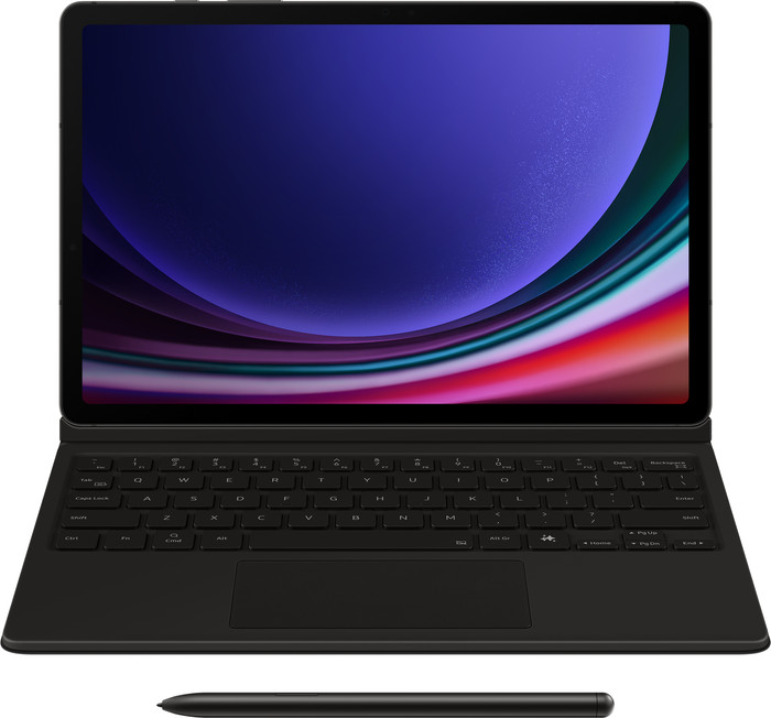 Samsung Galaxy Tab S9/S9 FE/S10 FE Toetsenbord Hoes QWERTY Zwart Main Image