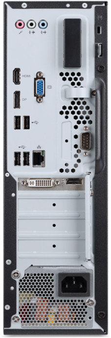 Acer Veriton X2715G I5356 Pro SFF achterkant
