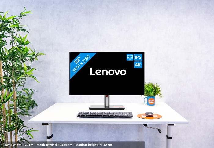 Lenovo ThinkVision P32p-30 visual Coolblue 1