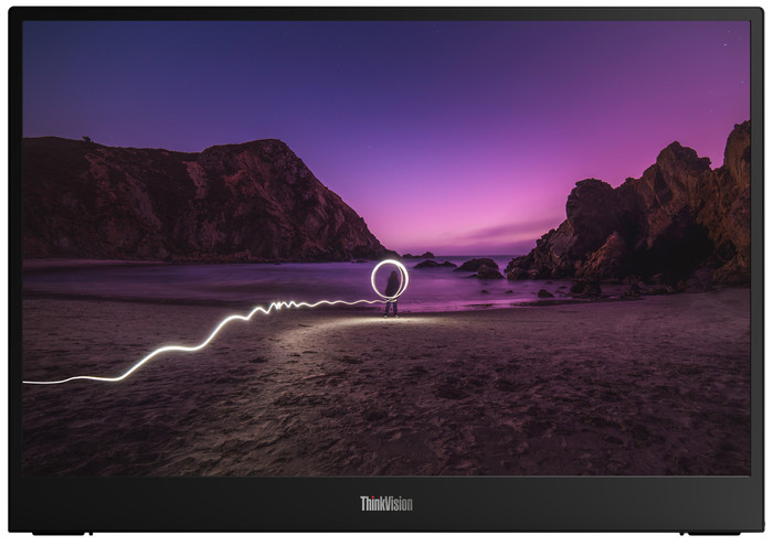 Lenovo ThinkVision M16 64BFUAT1WL voorkant