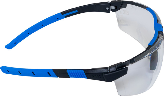 Uvex Lunettes de Protection i-3 Anthracite/Bleu côté gauche