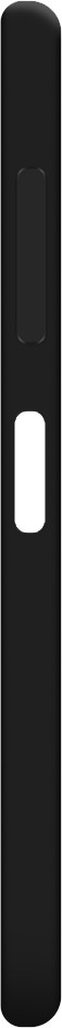 Just in Case Fairphone 5 Soft TPU Case Zwart rechterkant
