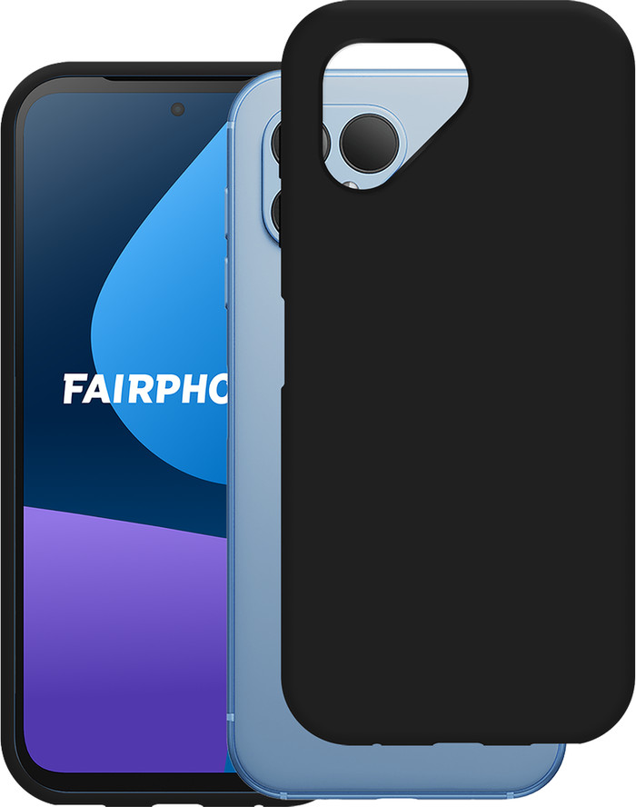 Just in Case Fairphone 5 Soft TPU Case Zwart visual leverancier