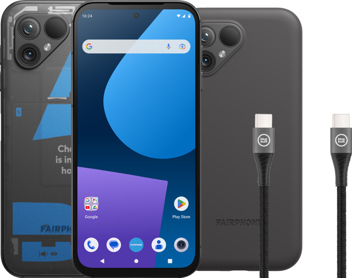 Fairphone 5 256GB Transparant 5G + Accessoirepakket Main Image