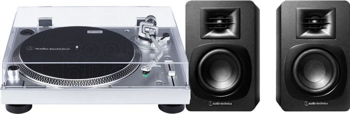 Audio Technica AT-LP120XUSBHC + Audio-Technica ATH-SP3X Zwart Main Image