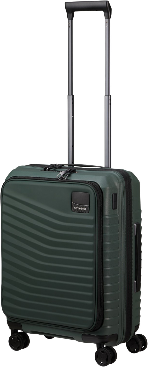 Samsonite Intuo Spinner Easy Access Expandable 55cm Olive Green rechterkant