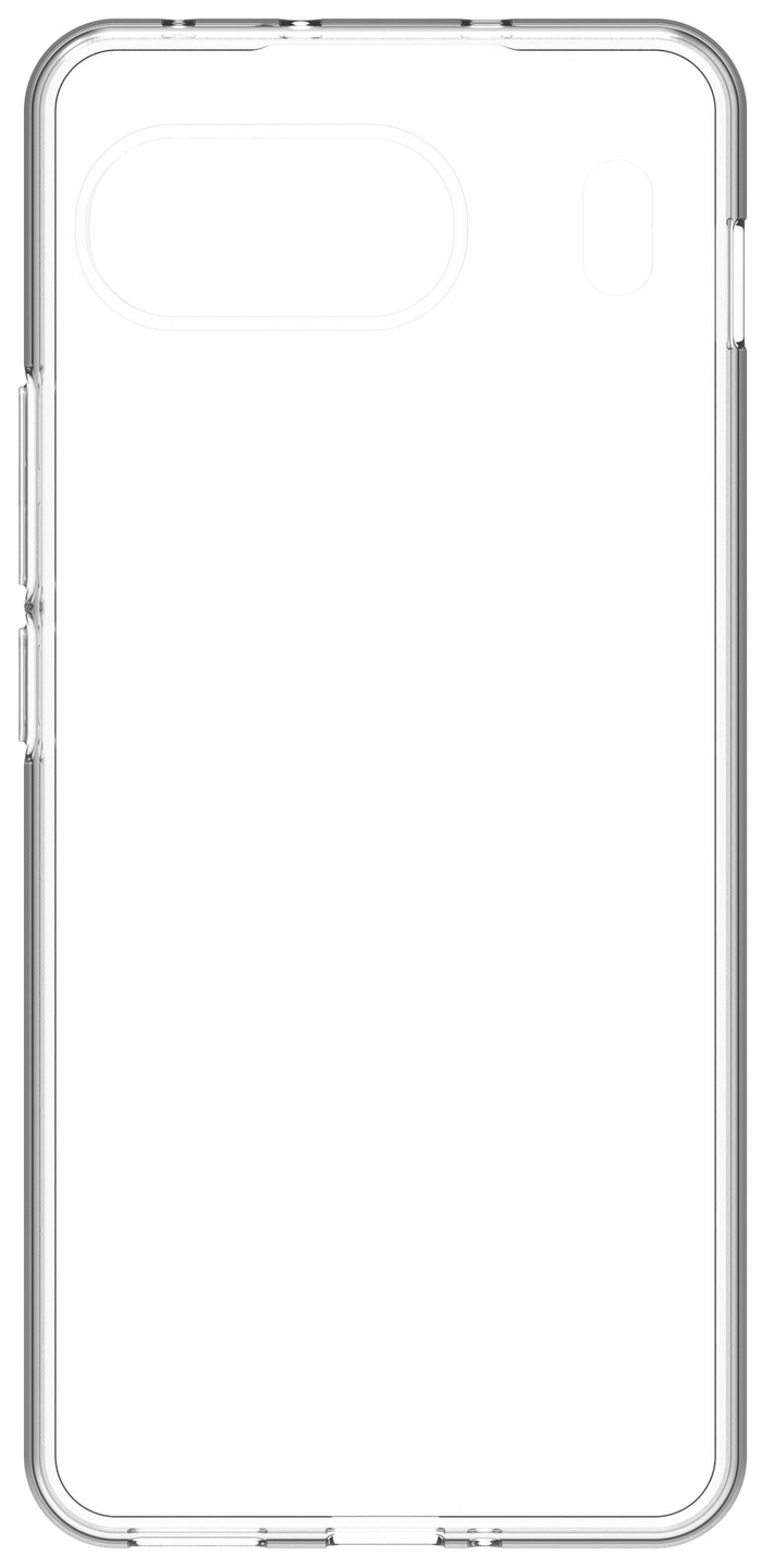BlueBuilt Back Cover Oneplus Nord 4 Transparant achterkant