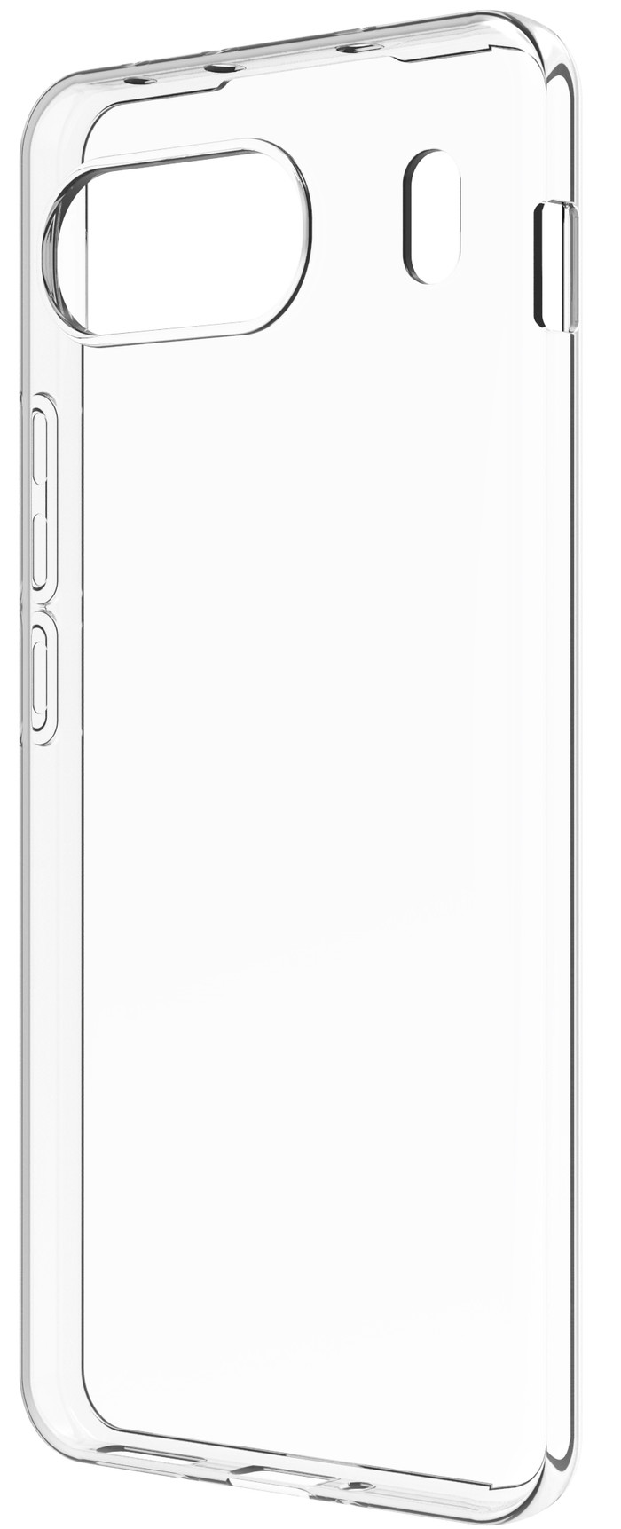 BlueBuilt Back Cover Oneplus Nord 4 Transparant linkerkant