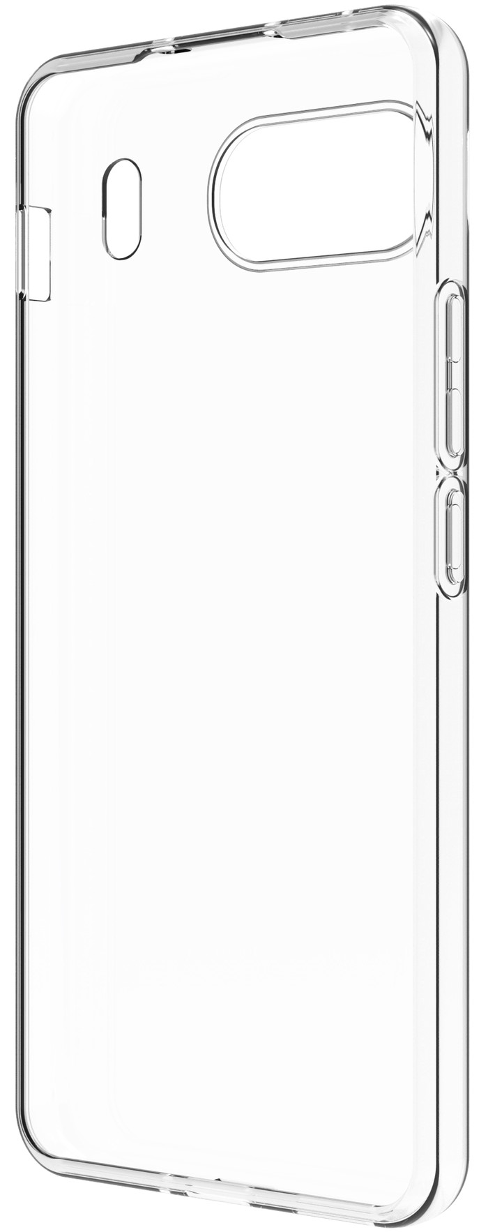 BlueBuilt Back Cover Oneplus Nord 4 Transparant rechterkant
