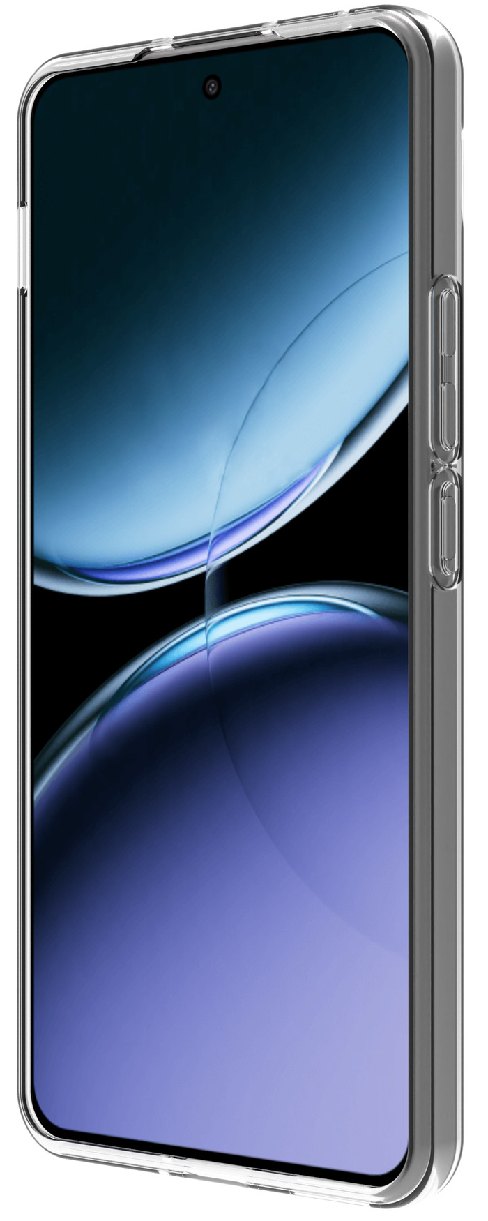 BlueBuilt Back Cover Oneplus Nord 4 Transparant linkerkant