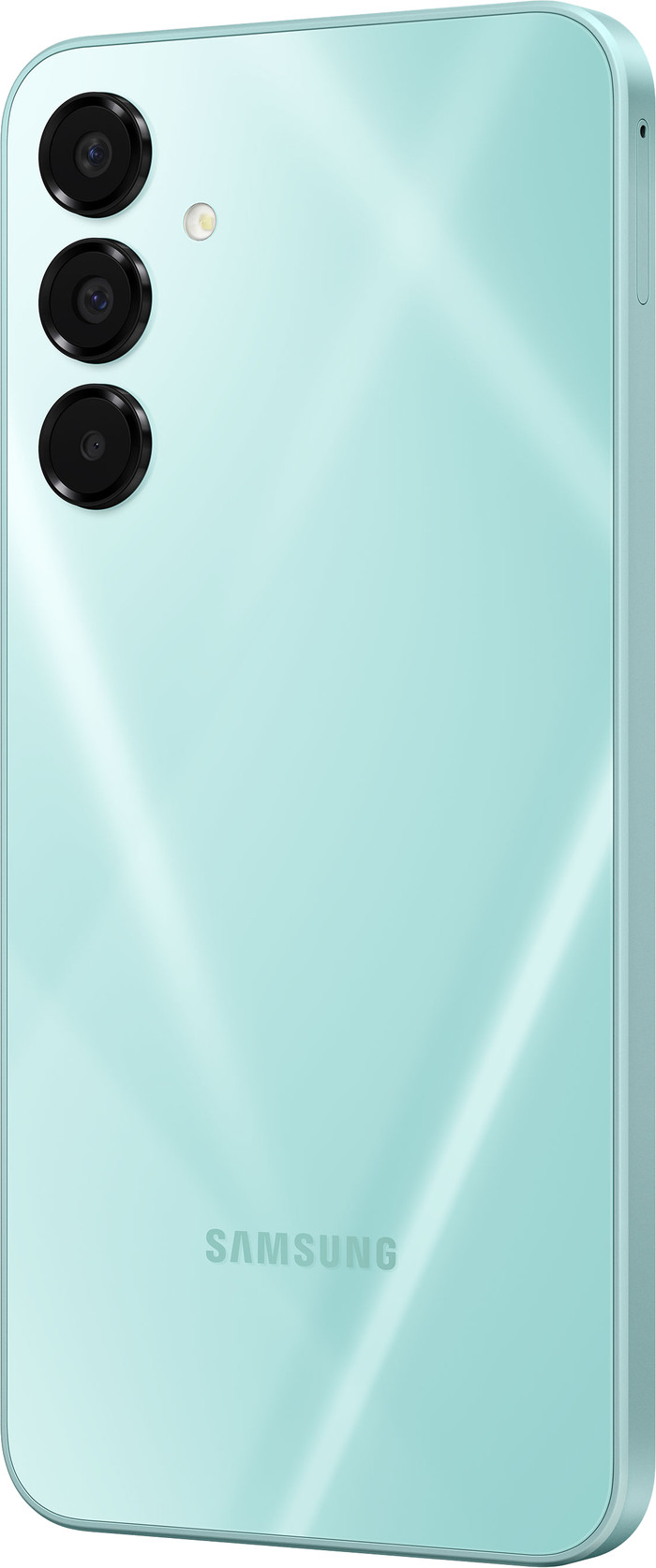 Samsung Galaxy A16 128GB Groen 5G + Accessoirepakket linkerkant