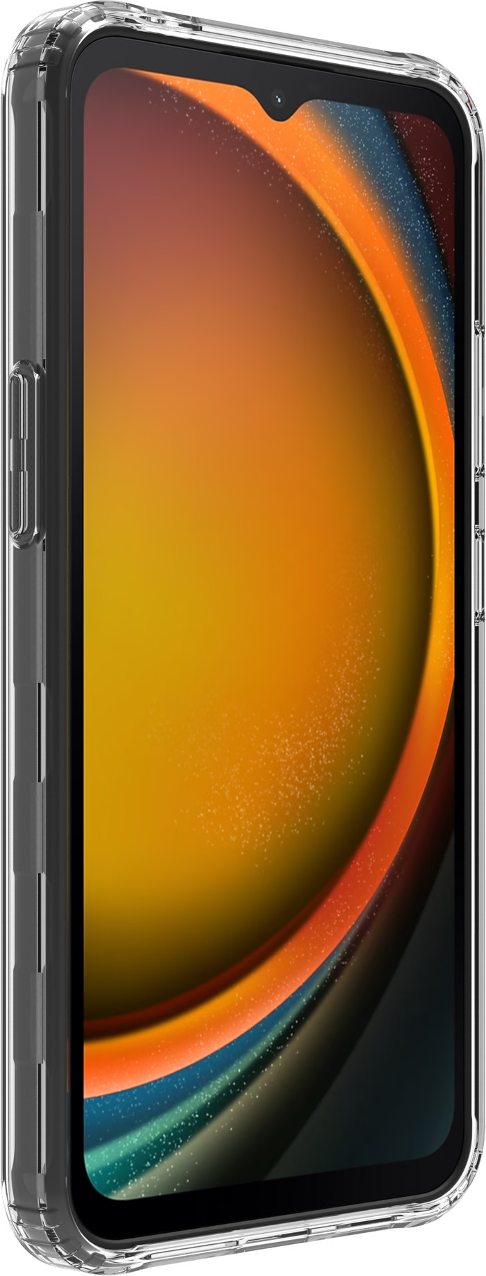 BlueBuilt Protective Back Cover Samsung Xcover 7 Transparant rechterkant